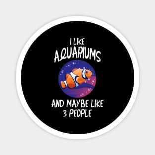 Aquaristic Fish Aquarist Funny Gift Magnet